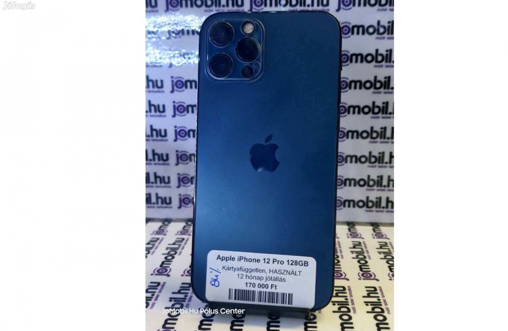 Apple iphone 12 Pro 128GB Kék Független Jótállással