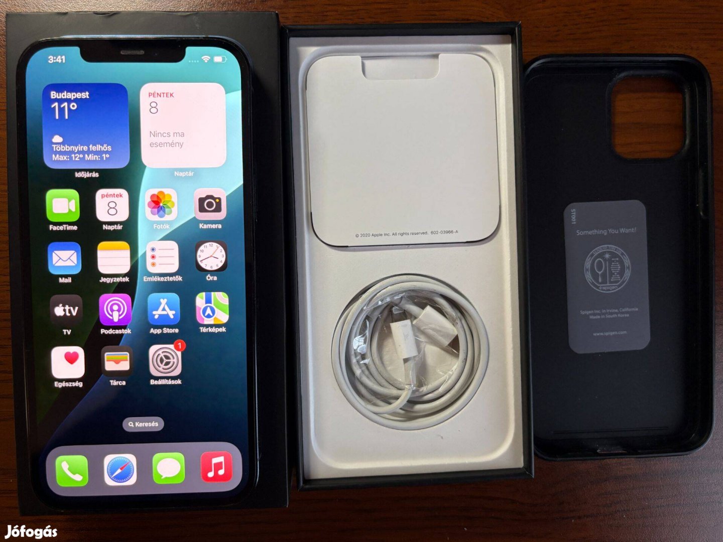 Apple iphone 12 Pro Max Kártyafüggetlen 256GB, mint az új!!