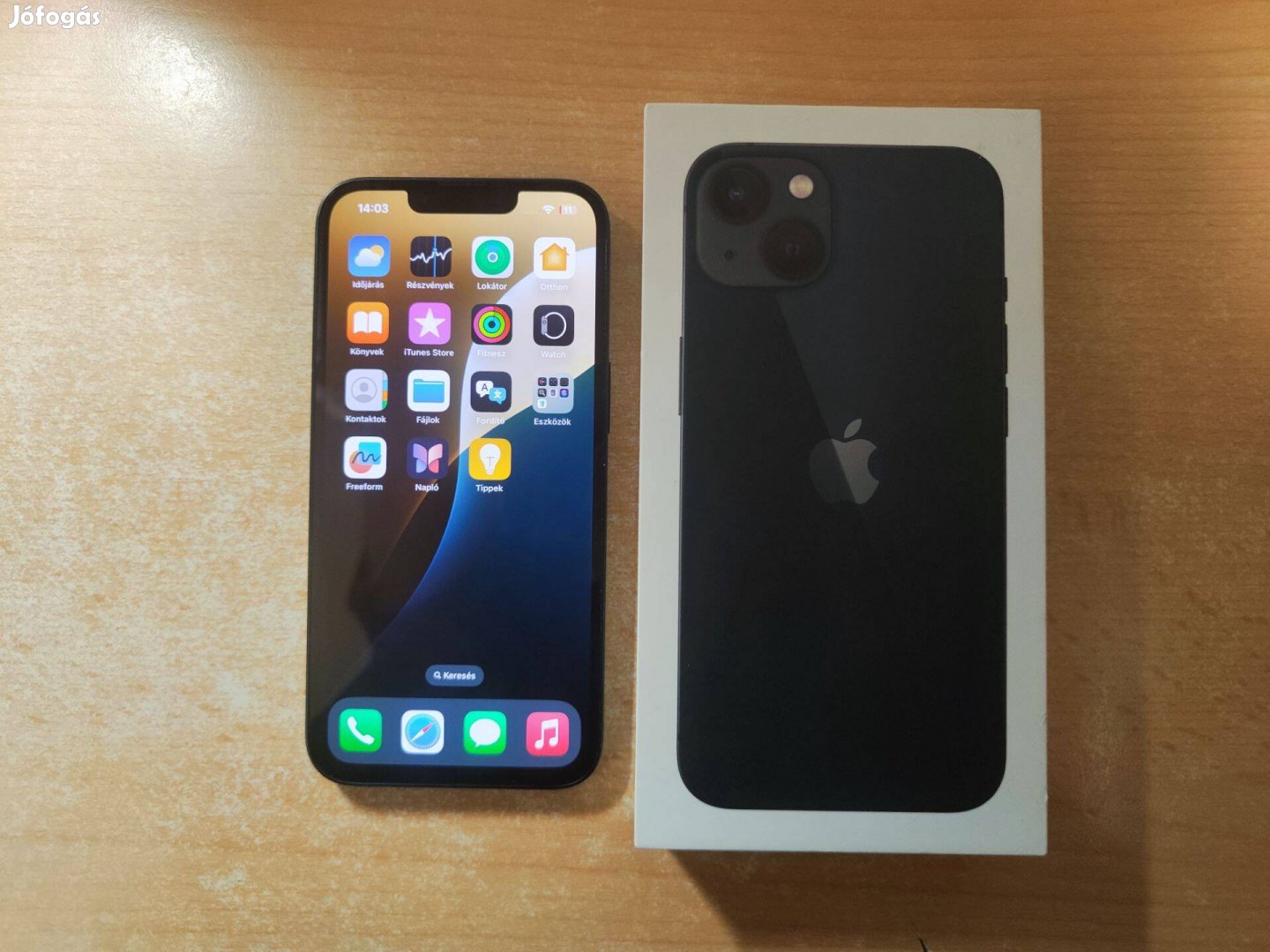 Apple iphone 13 128GB Kártyafüggetlen Újszerű Euronics Garanciával !