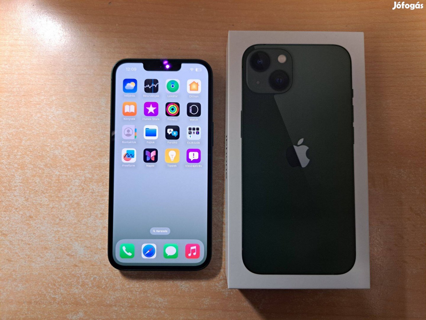 Apple iphone 13 128GB Zöld Újszerű Garis !