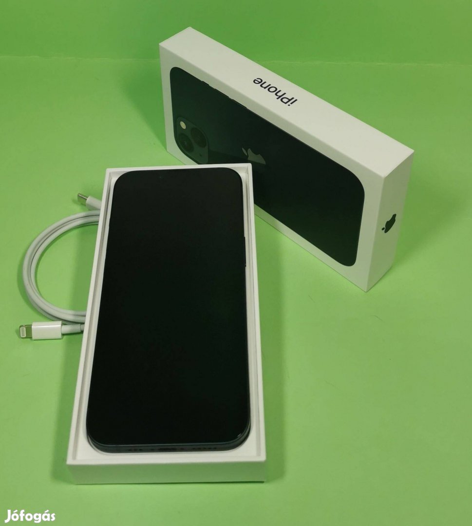 Apple iphone 13 256GB Fekete Független garanciális mobiltelefon eladó!