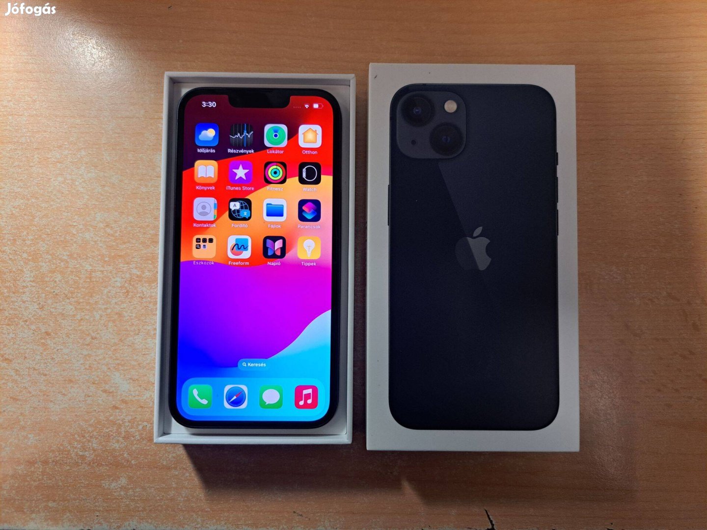 Apple iphone 13 Független szinte Új Midnight 3 év Apple Garival !