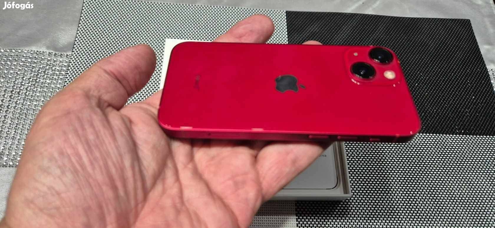 Apple iphone 13 Mini Független Újszerű Red 1 év Apple Garancia !