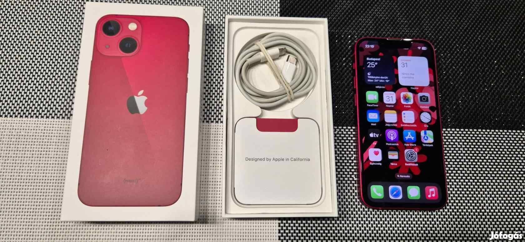 Apple iphone 13 Mini Független Újszerű Red Apple Garancia !