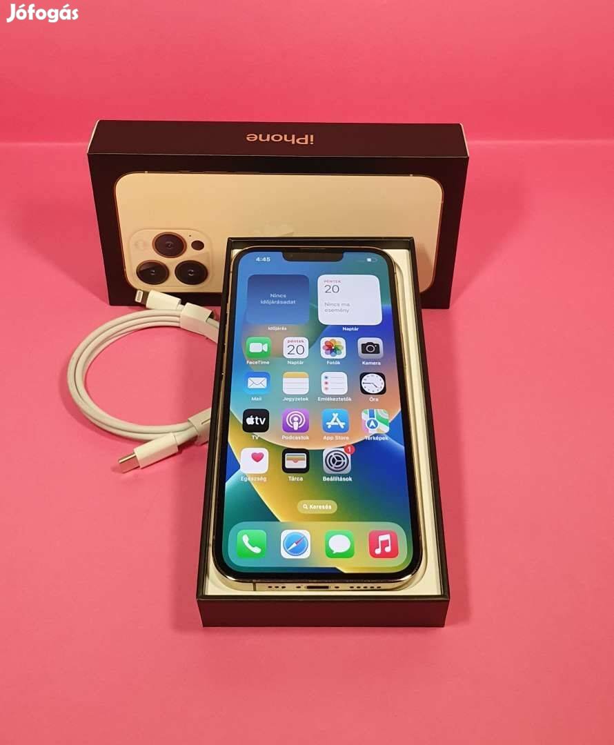 Apple iphone 13 Pro 128GB Arany színű Független szép mobiltelefon elad