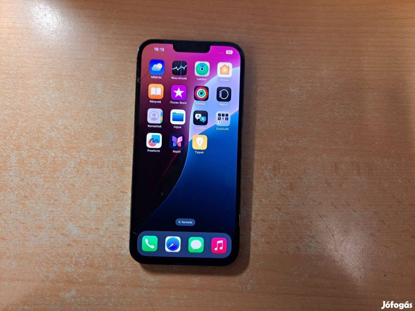 Apple iphone 13 Pro Max 256GB Független Zöld Garis !