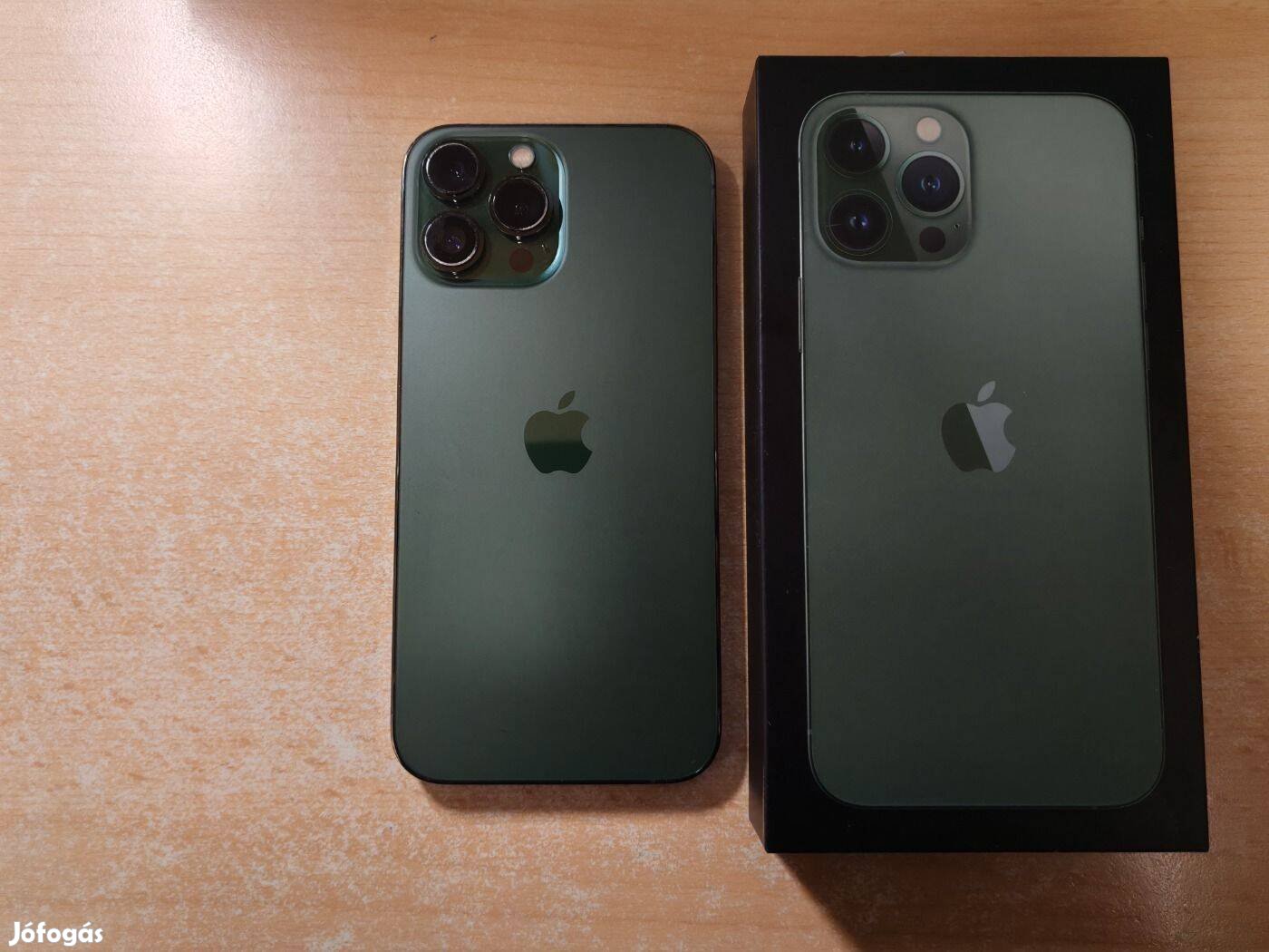Apple iphone 13 Pro Max Független Zöld Garival !