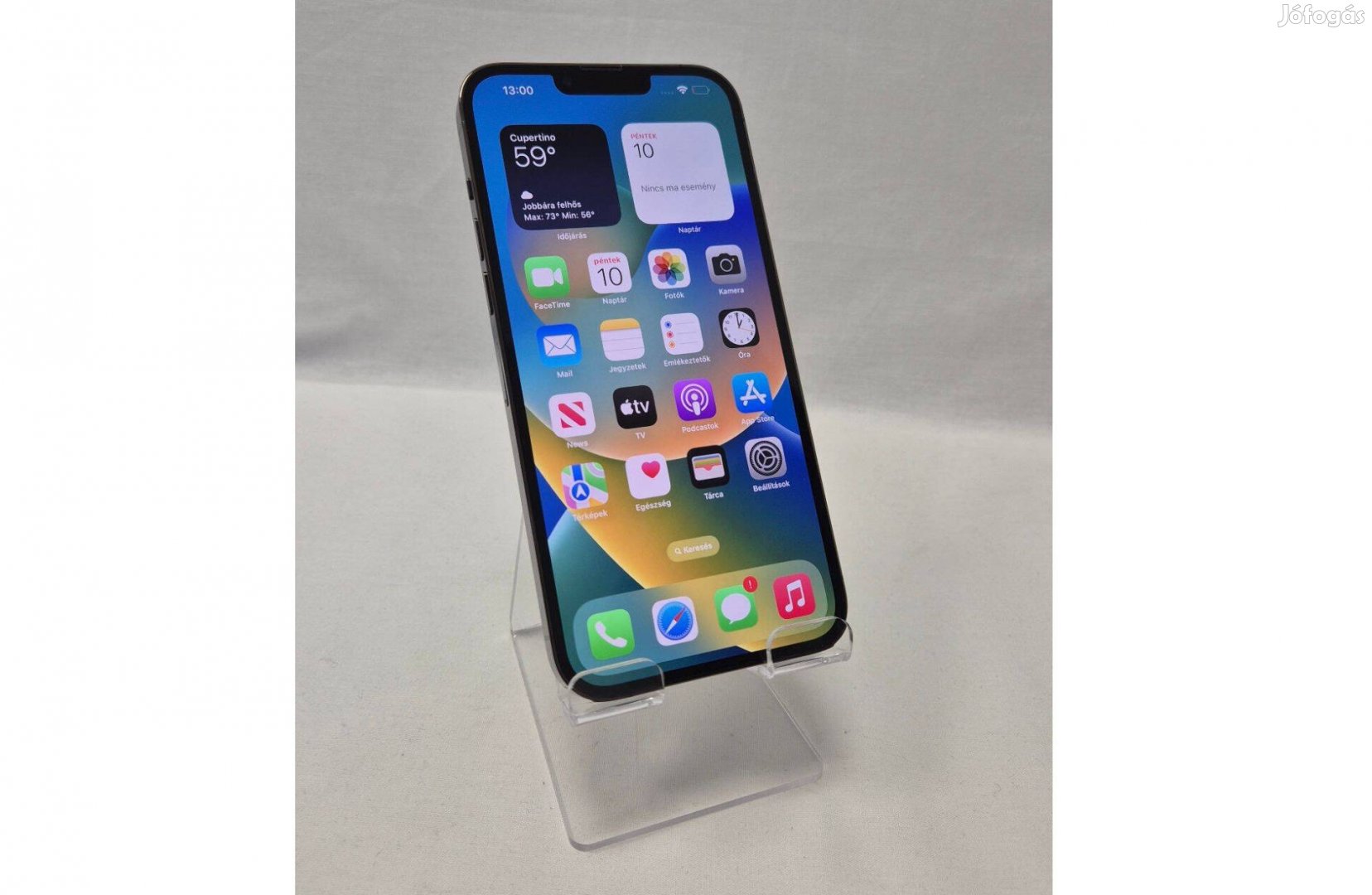 Apple iphone 13 Pro Max, 128GB, zöld, 1 év garancia, Akciós