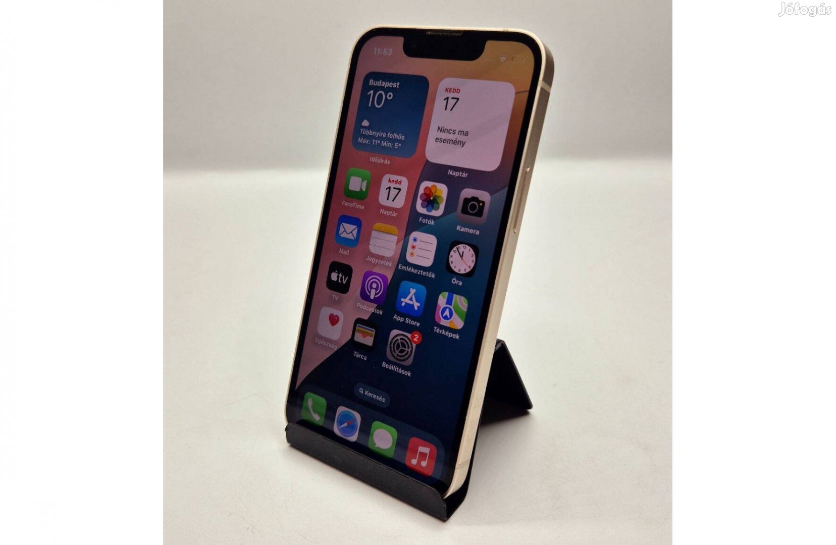 Apple iphone 13 mini , 128GB, 87% akku, 1 év garancia, Akciós