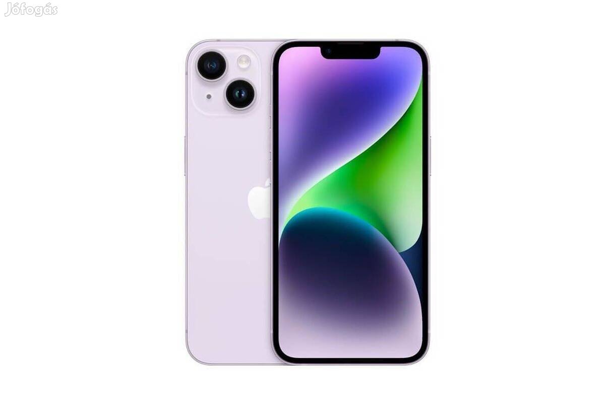 Apple iphone 14 128GB Purple Új! Kártyafüggetlen!