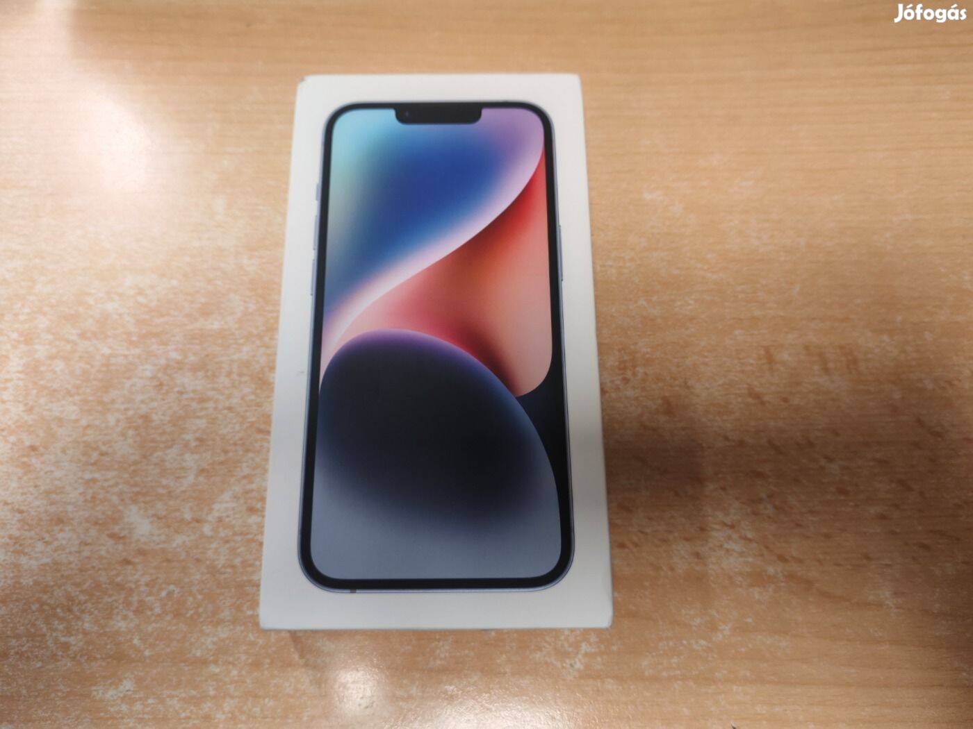 Apple iphone 14 128GB Új Független Kék Apple Garival !