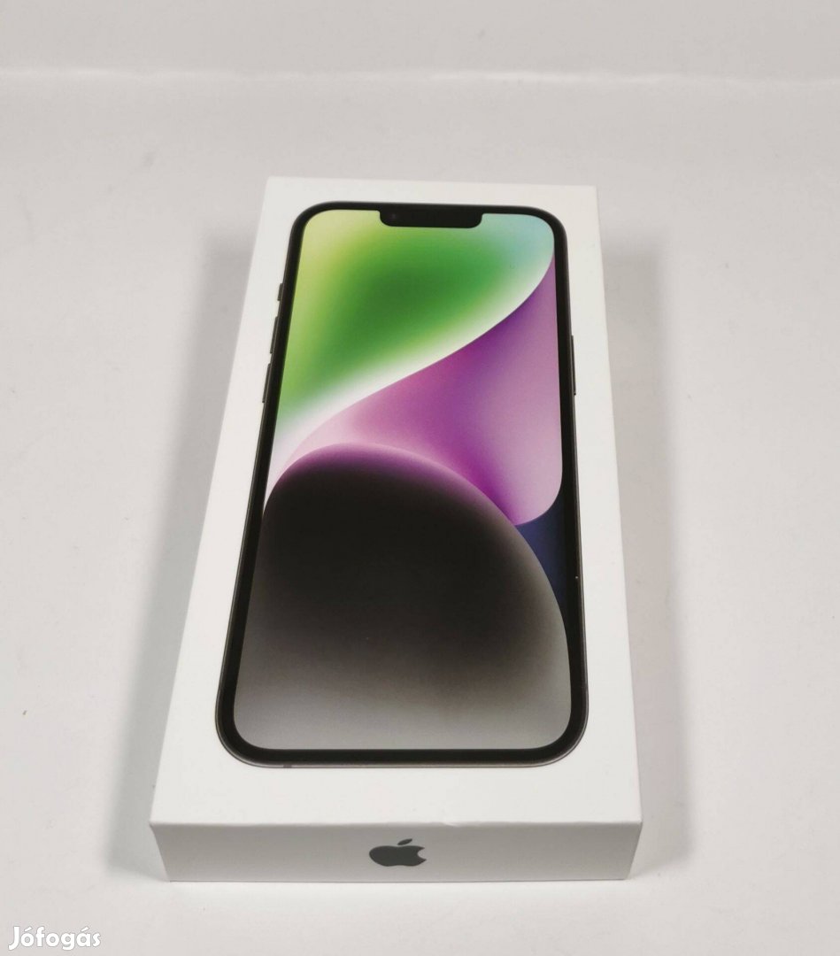 Apple iphone 14 256GB Független Black Új Bontatlan mobiltelefon eladó!
