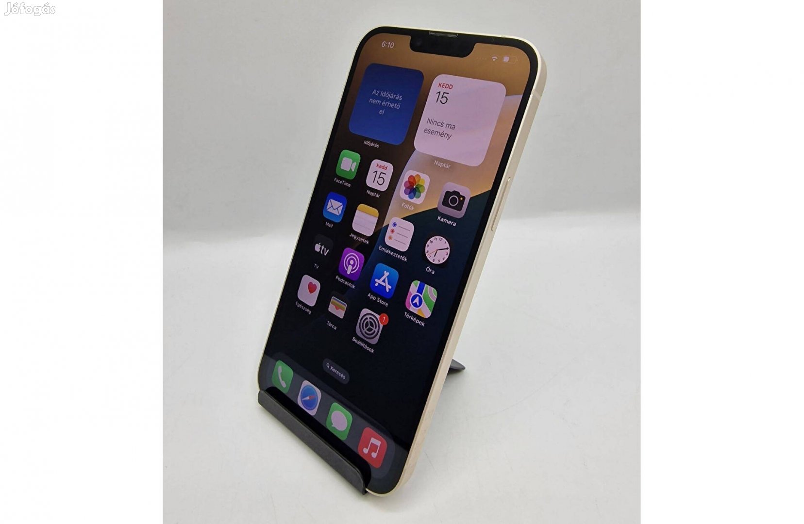 Apple iphone 14 Plus128 GB, akku: 84%, fehér, 1 év garancia, Akciós