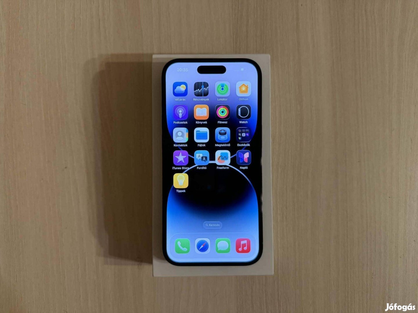 Apple iphone 14 Pro Független Újszerű Black Garival !