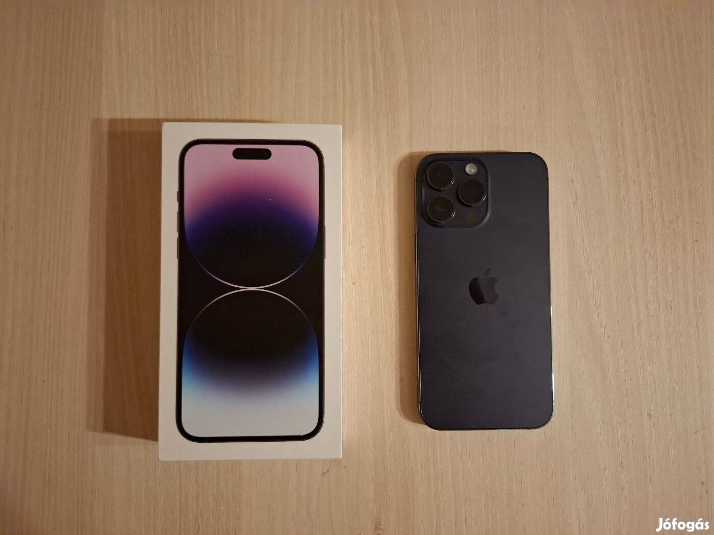 Apple iphone 14 Pro Max 256GB Független Újszerű Purple Garis !