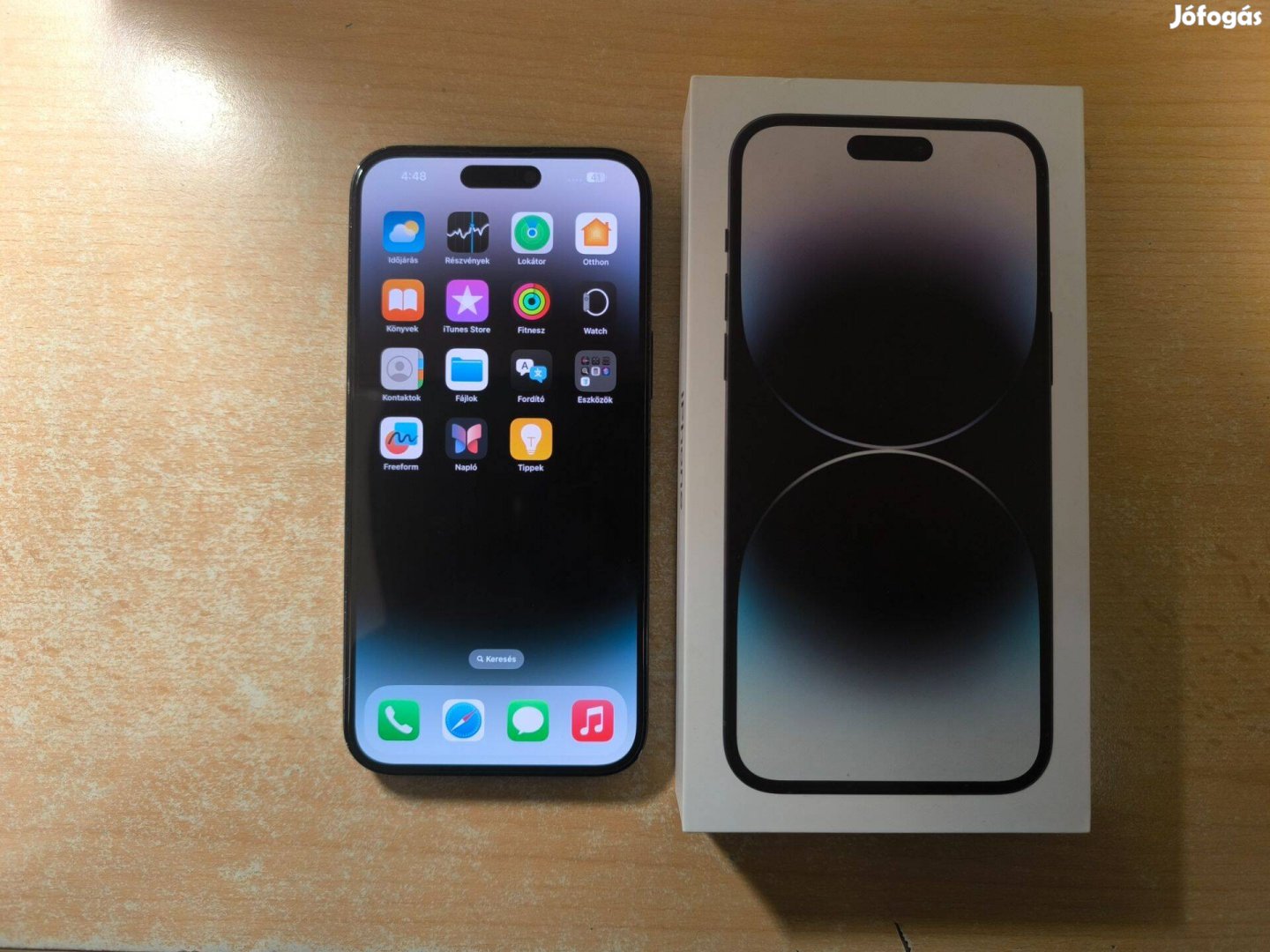 Apple iphone 14 Pro Max 256GB Újszerű Független Black Garanciális !