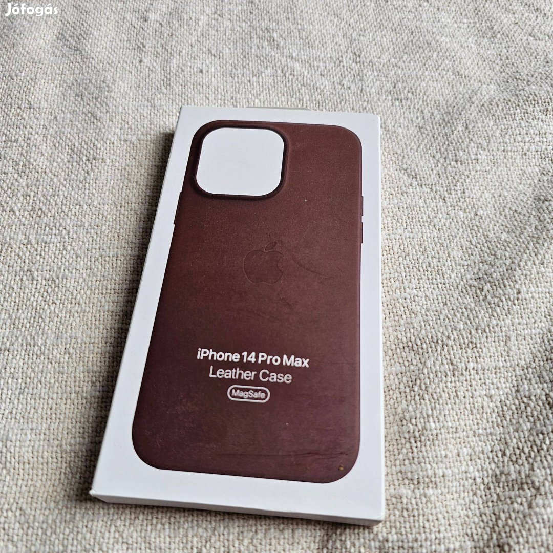 Apple iphone 14 Pro Max Magsafe Leather új dobozos