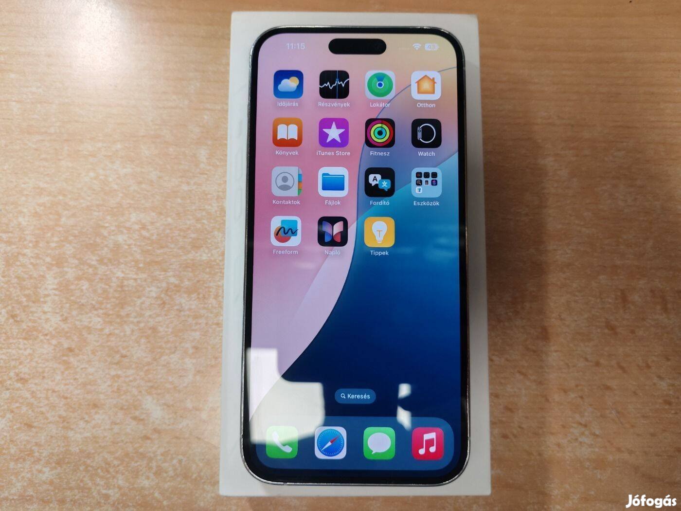 Apple iphone 14 Pro Max White Újszerű Független Garis!
