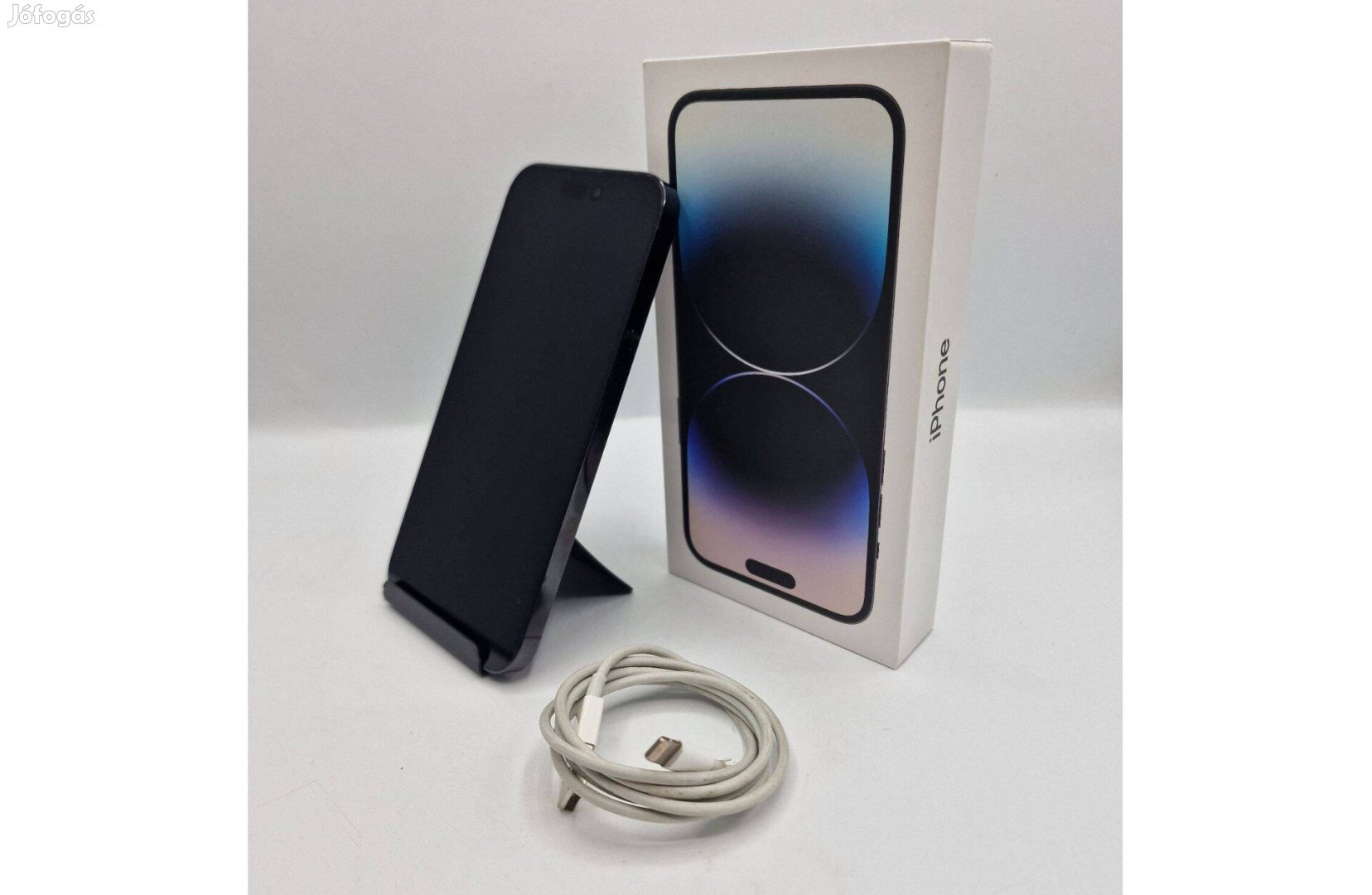 Apple iphone 14 Pro Max mobiltelefon, 128GB, akku:84%, 1 év garancia