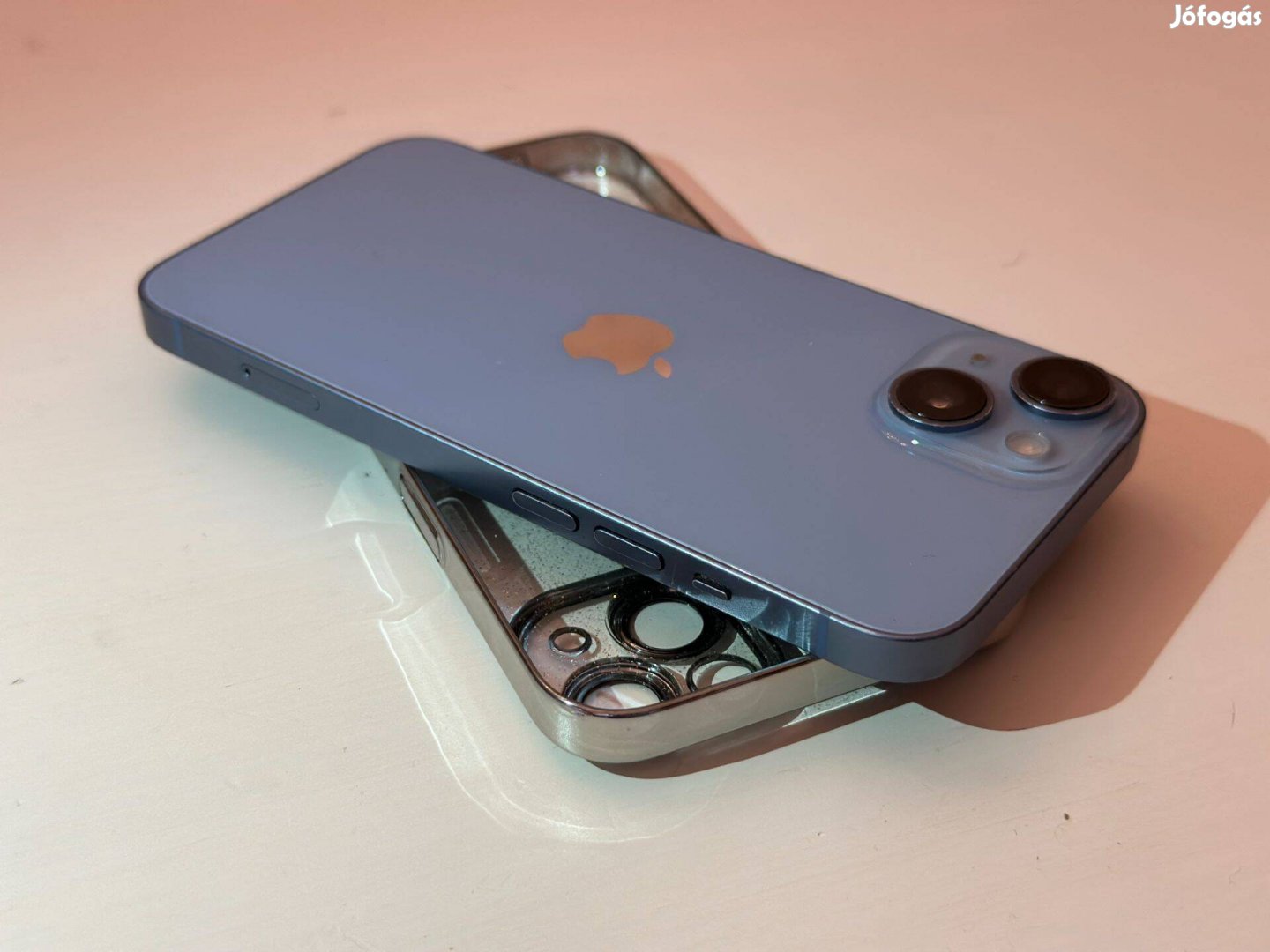 Apple iphone 14, Blue , 128Gb, gyári független , 87% akku