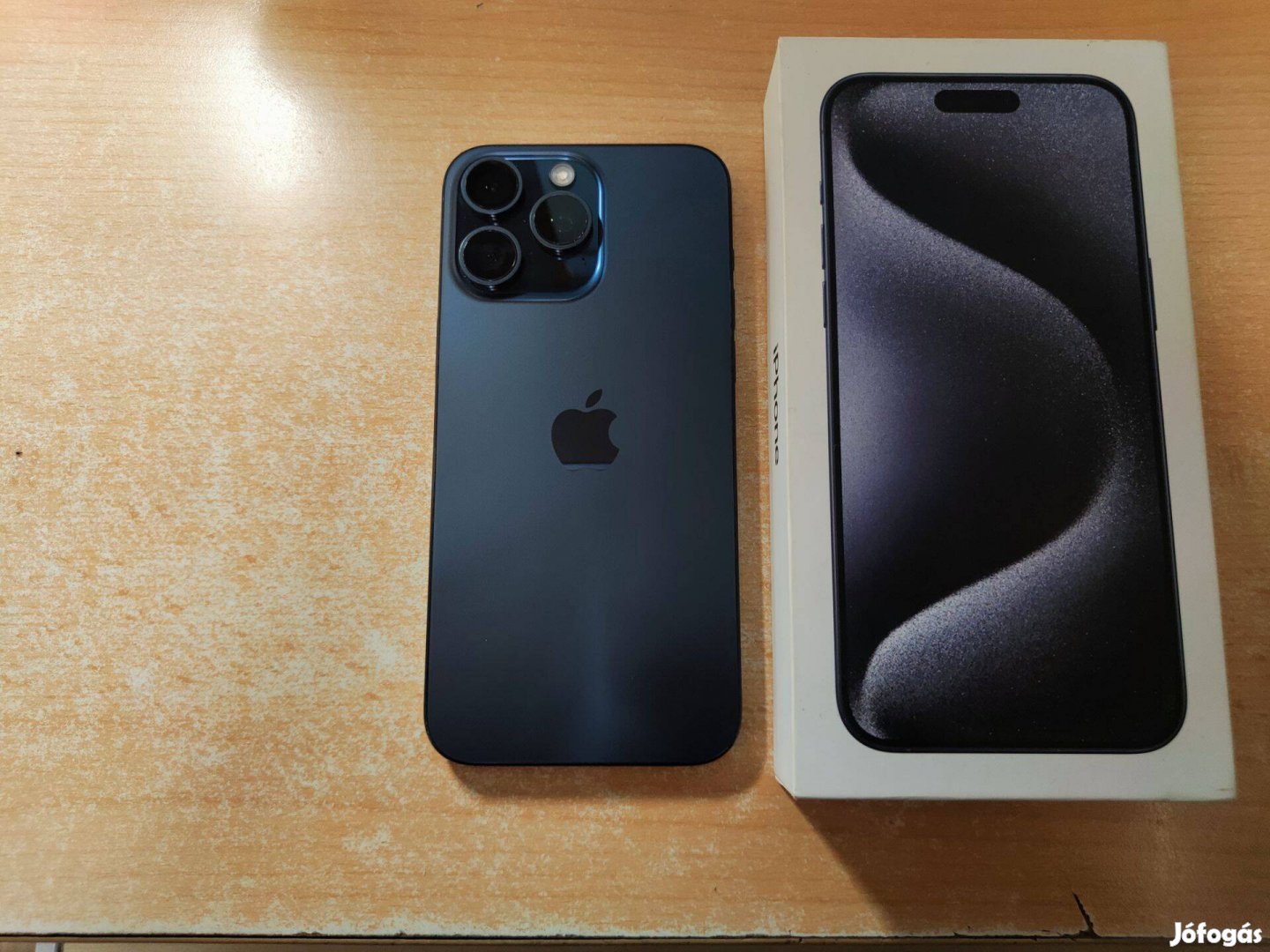 Apple iphone 15 Pro Max Független Újszerű Blue Apple Garanciával !