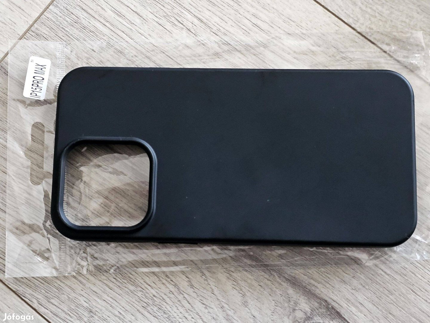 Apple iphone 15 Pro Max soft Tpu tok - fekete Új 15Pro Max