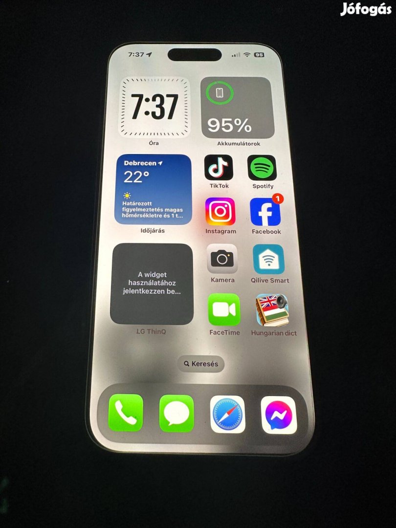 Apple iphone 15 Pro - Kártyafüggetlen