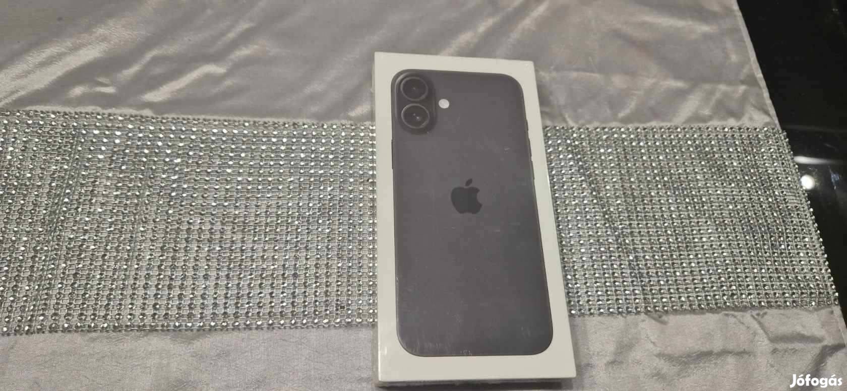 Apple iphone 16 Plus 256GB Fekete Független Új 3 év Apple Garanciával