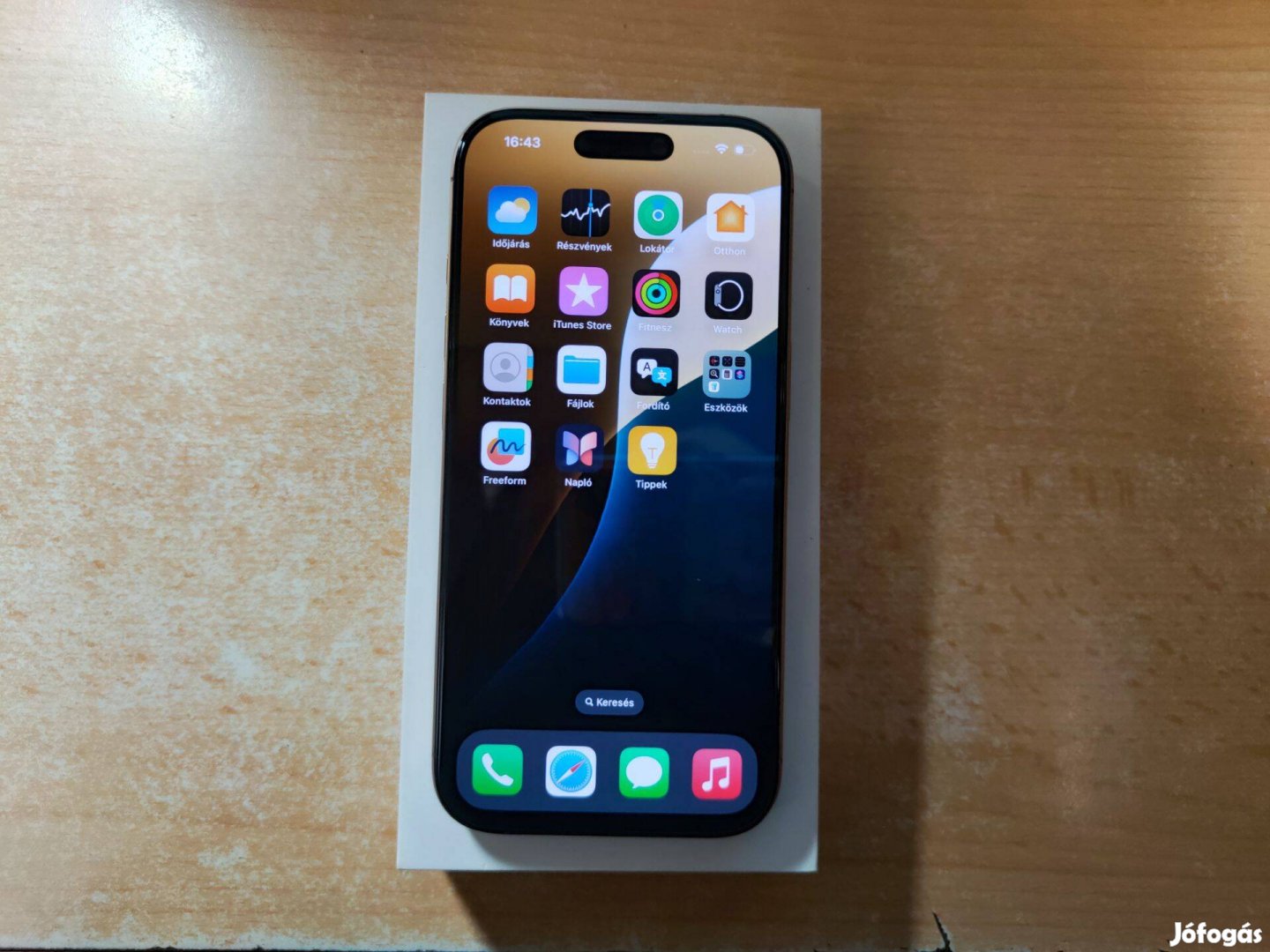 Apple iphone 16 Pro Független Újszerű Desert Apple Garanciával !