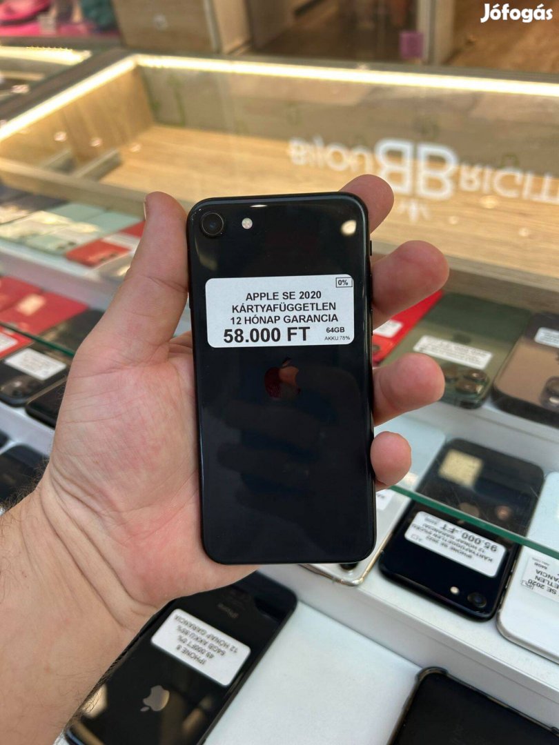 Apple iphone 2020 SE 1 Év Garanciával!