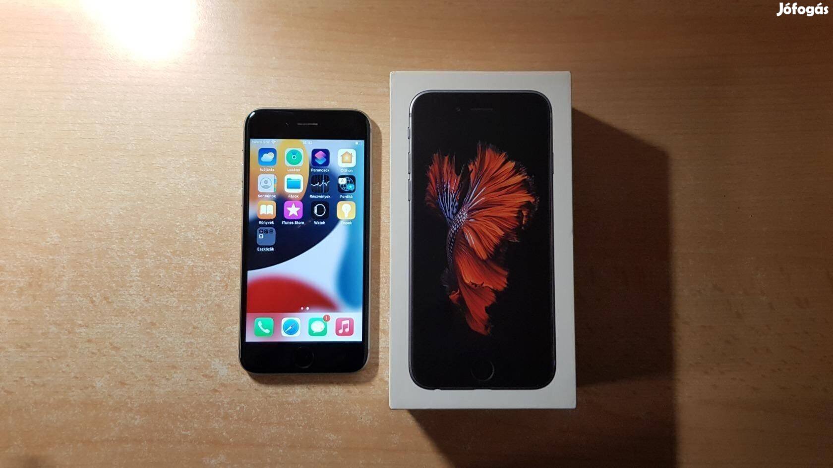 Apple iphone 6S 32GB Független Space Gray Újszerű Garis !