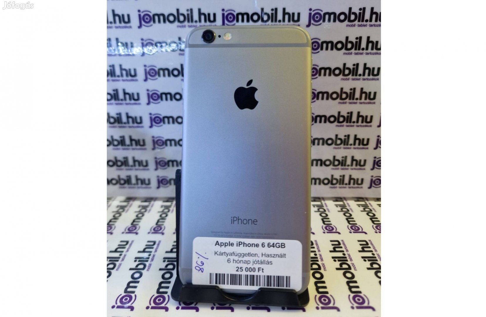 Apple iphone 6 64GB Ezüst Független Jótállással