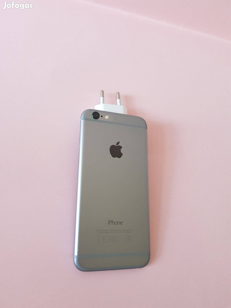 Apple iphone 6 64GB Space Gray független jó állapotú mobiltelefon elad