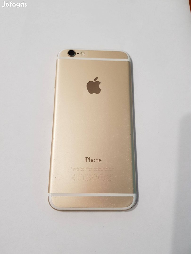 Apple iphone 6 Arany Hátlap Gyári Bontott (Közepesen Szép)