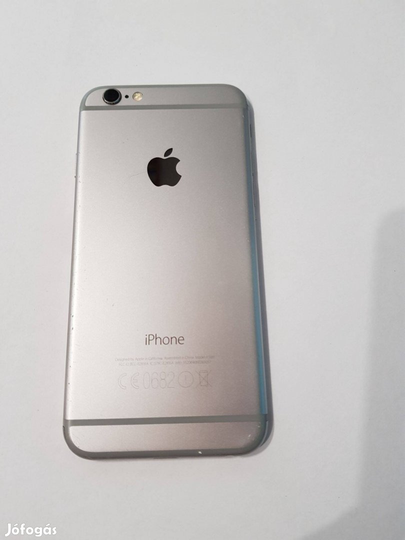 Apple iphone 6 Space Gray Hátlap Gyári Bontott (Közepesen Szép)