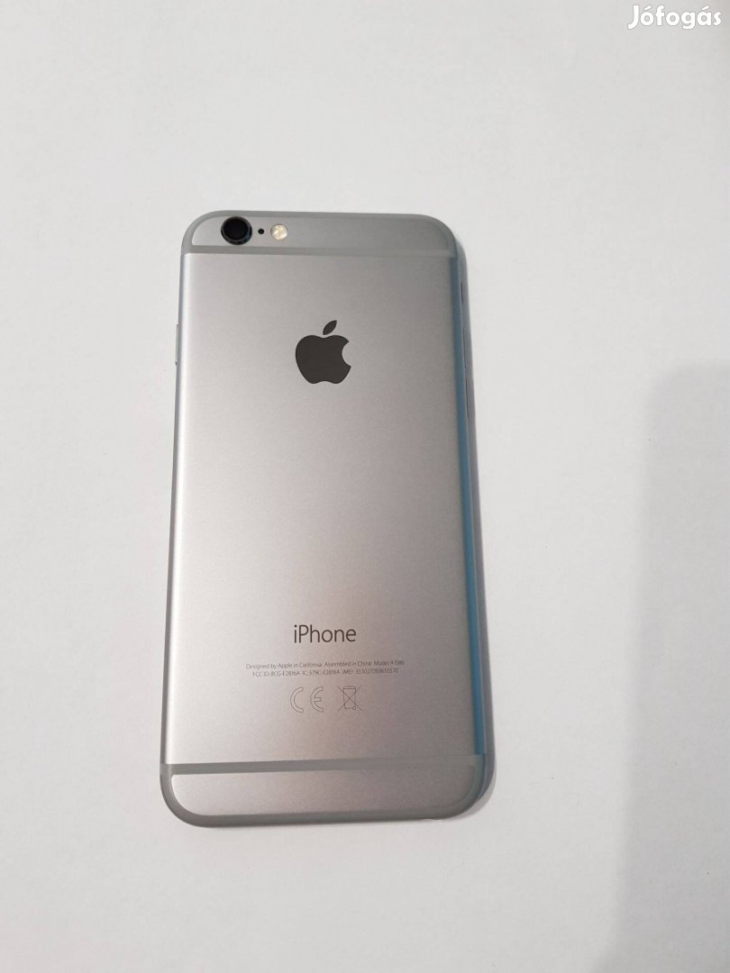 Apple iphone 6 Space Gray Hátlap Gyári Bontott (Szép)