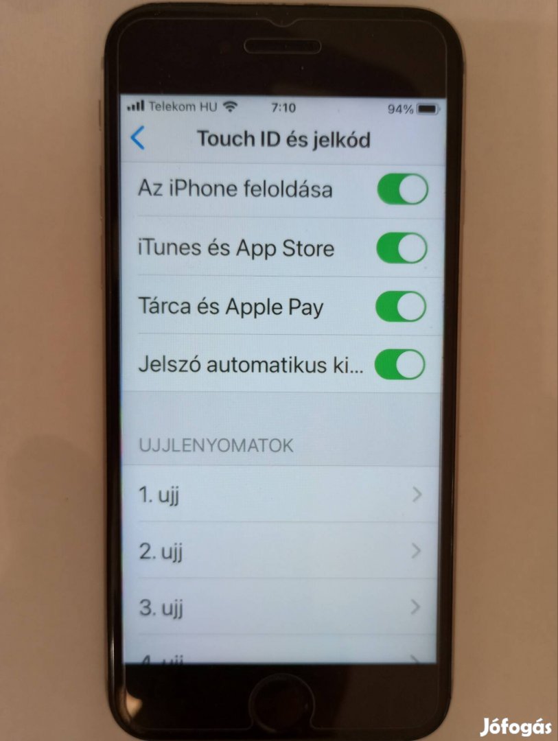 Apple iphone 6s 128Gb kártyafüggetlen