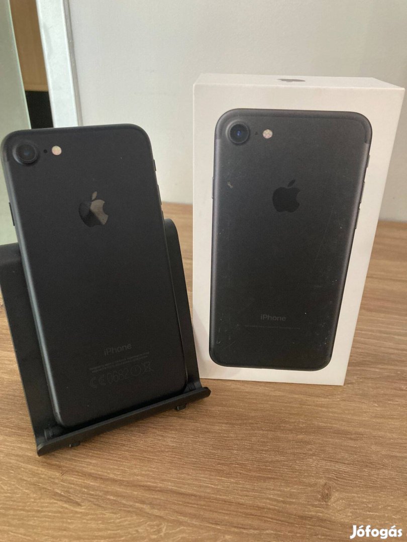 Apple iphone 7 32GB Black Fekete Független Használt