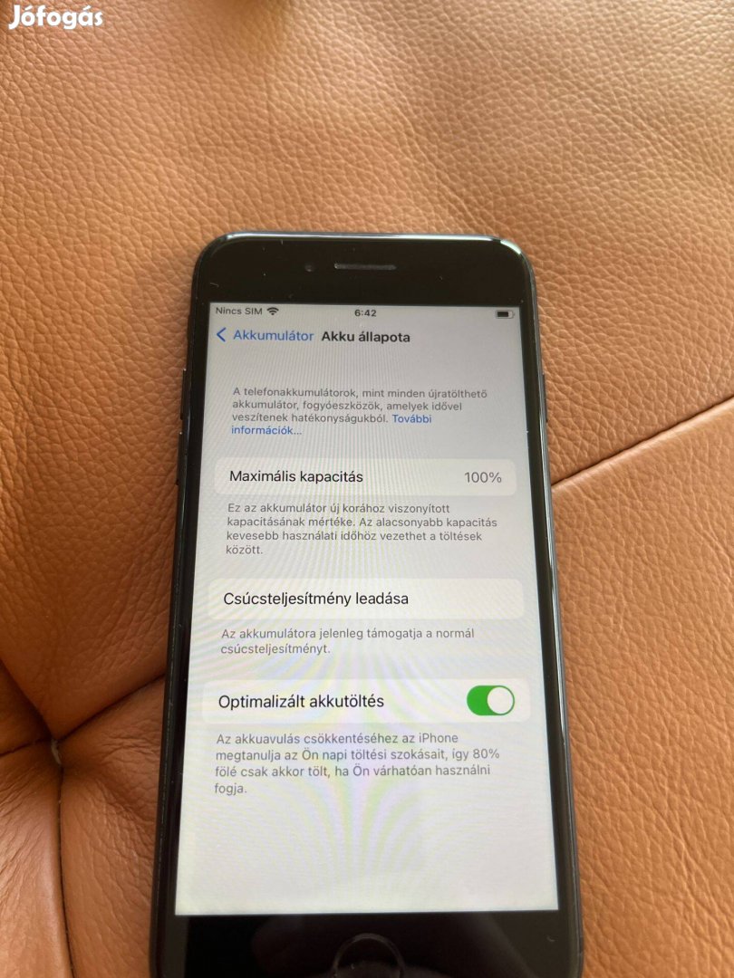Apple iphone 7 32gb kártyafüggetlen mobiltelefon mobil telefon eladó
