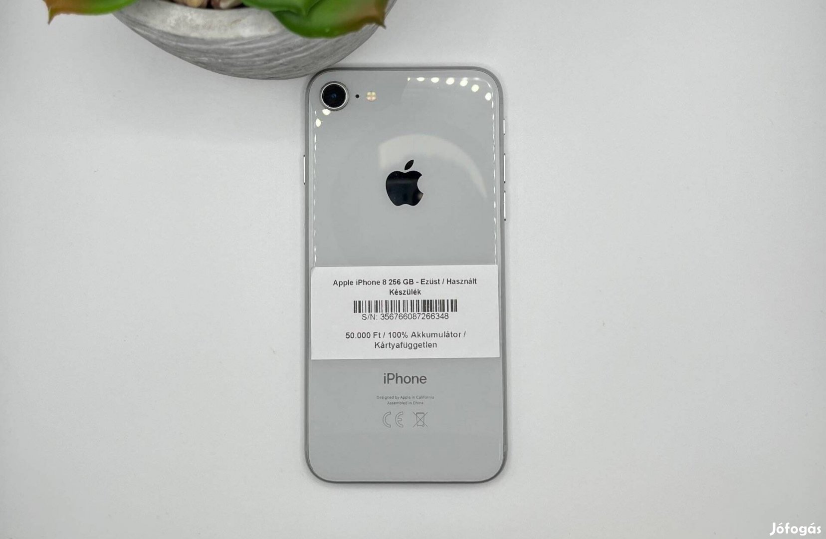 Apple iphone 8 256 GB - Kártyafüggetlen / Használt készülék