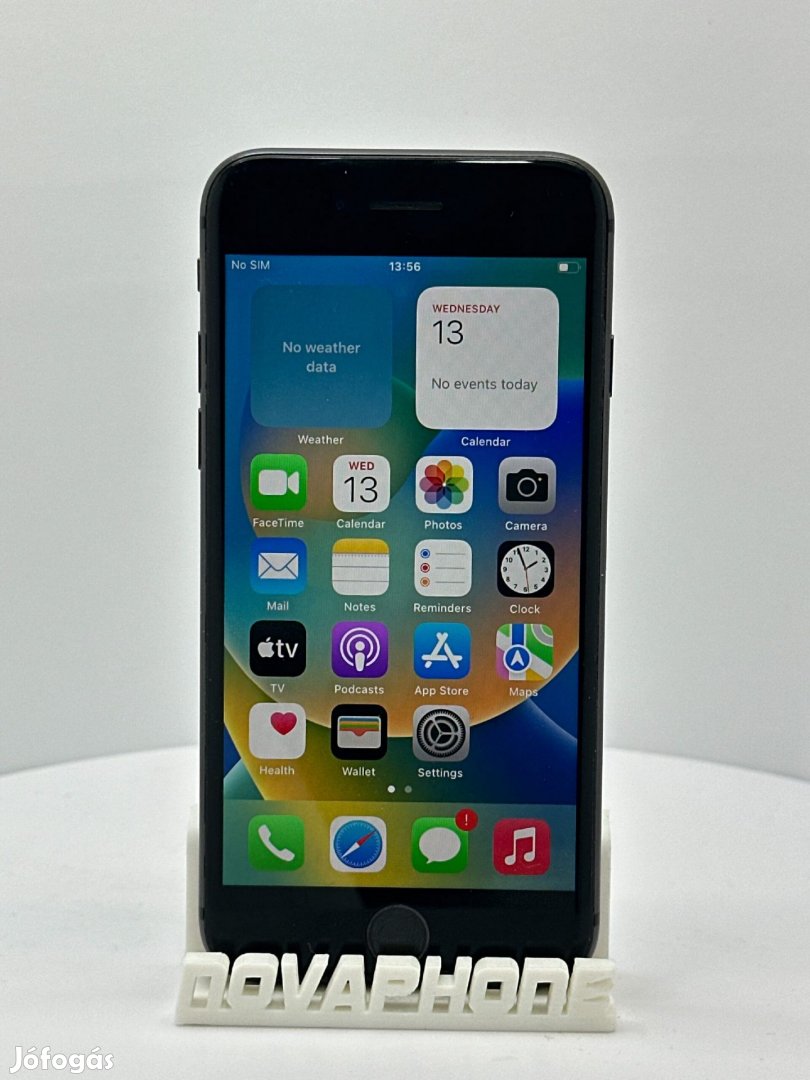 Apple iphone 8 (64GB)  - Akku: 100% - Szín: Fekete