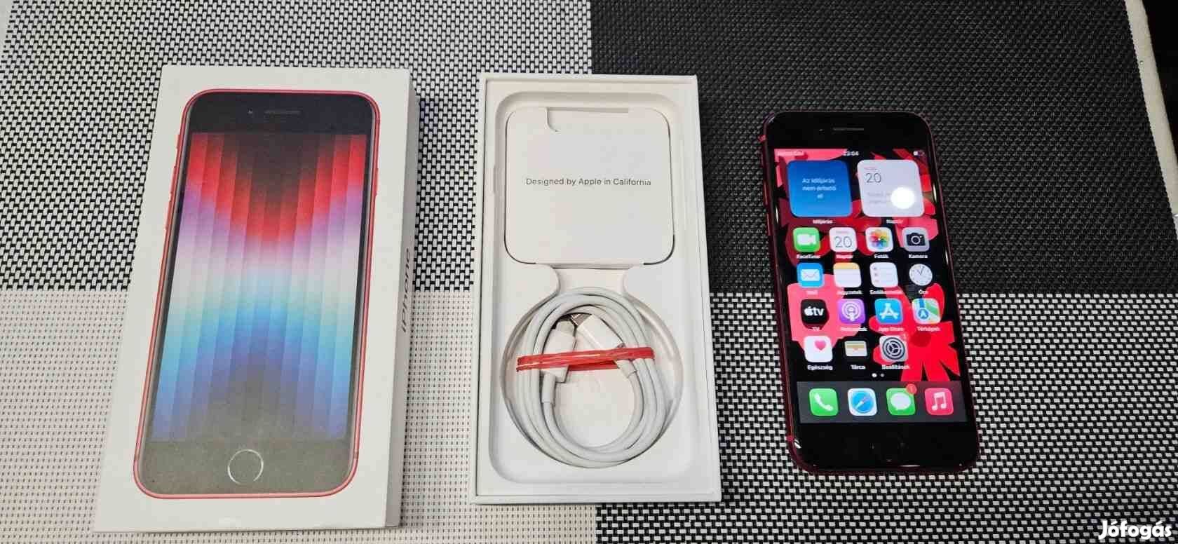 Apple iphone SE 2022 Újszerű Red Garis !
