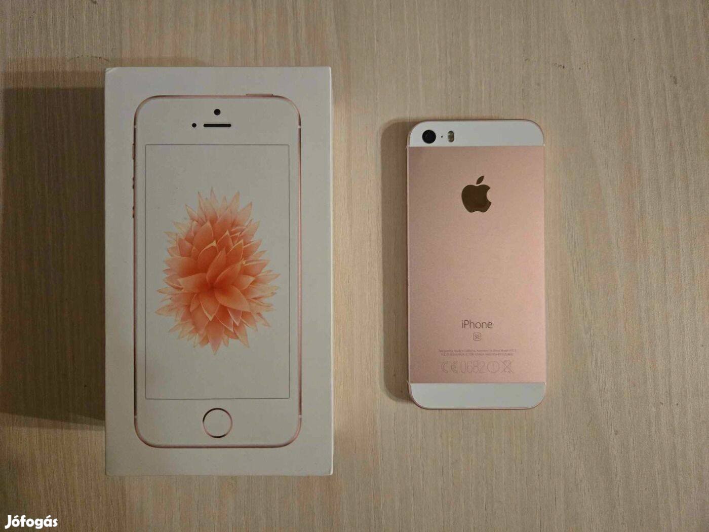 Apple iphone SE Újszerű Rose Gold Garival !