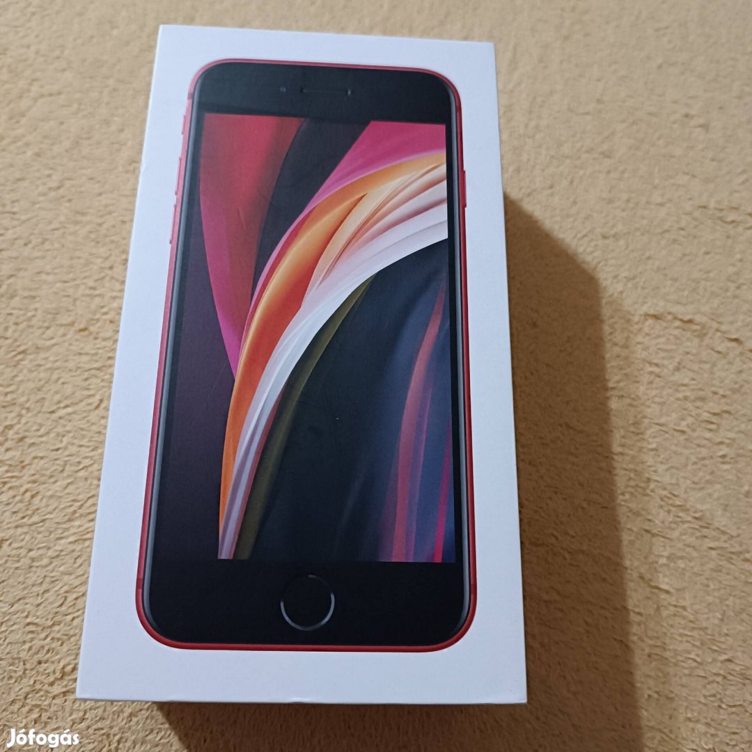 Apple iphone SE  Red 128 GB dobozában eladó