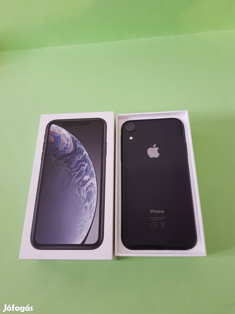 Apple iphone XR 128GB Vodafone fekete jó állapotú mobiltelefon eladó!