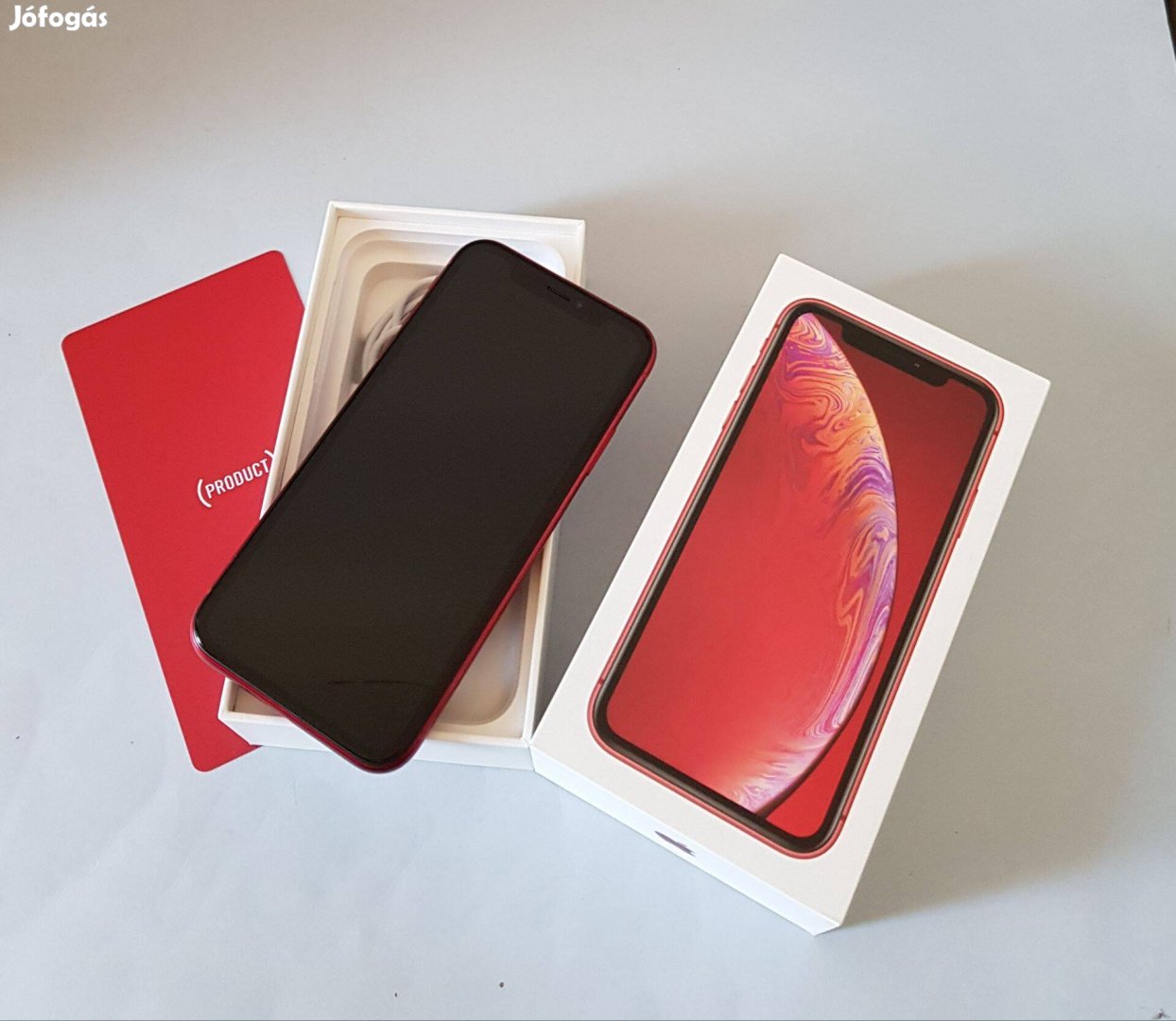 Apple iphone XR 64GB Piros Független sérülésmentes mobiltelefon eladó!