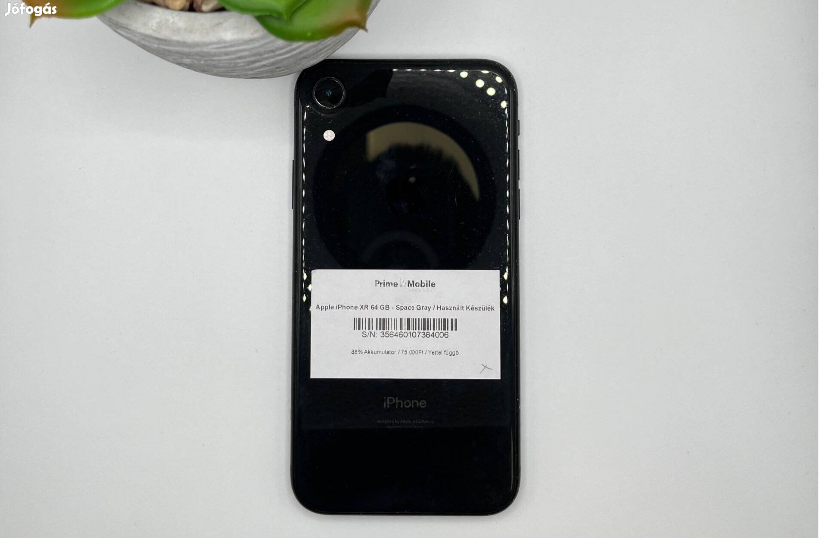 Apple iphone XR 64 GB - Yettel / Használt készülék