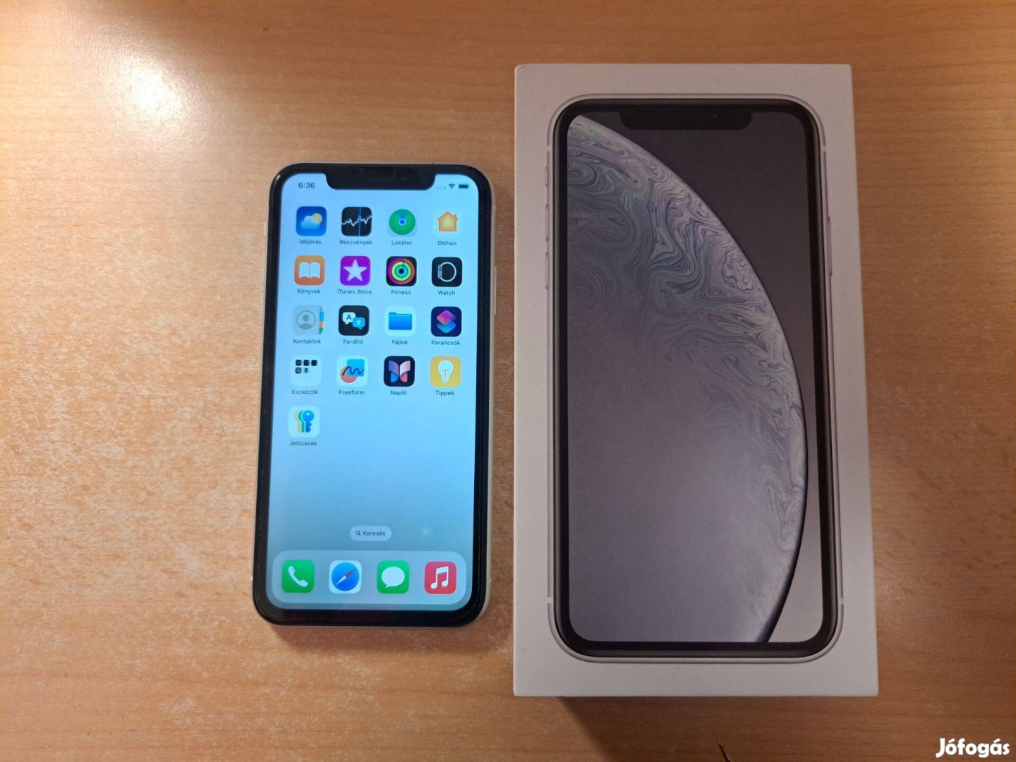 Apple iphone XR Független Újszerű White Garis !