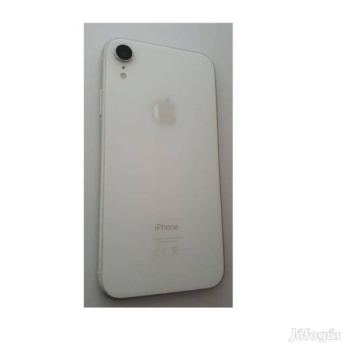 Apple iphone XR Hátlap Fehér Gyári