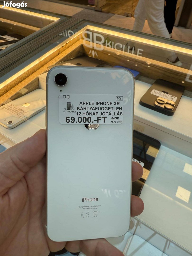 Apple iphone XR jótállással